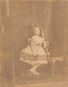 Le fauteuil, 1860s. Creator: Pierre-Louis Pierson