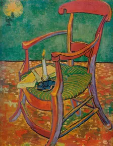 Le Fauteuil De Gauguin 1888. Artist: Vincent van Gogh