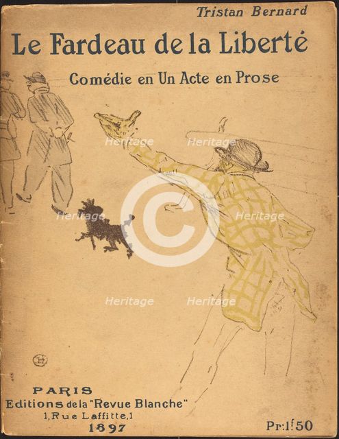 Le Fardeau de la liberté, 1897. Creator: Henri de Toulouse-Lautrec.
