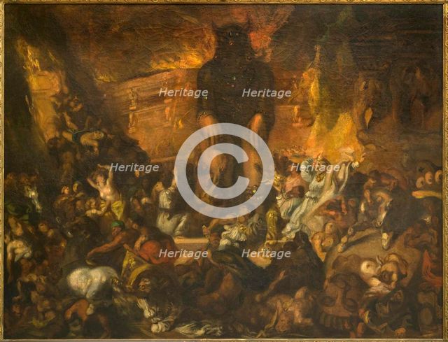 Le feu du ciel, 1832. Creator: Boulanger, Louis Candide (1806-1867).
