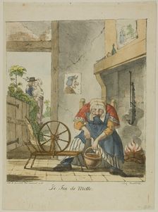 Le Feu de Motte, n.d. Creator: Lecornu