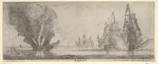 Le Feu, from The Elements, 17th century. Creator: Reinier Zeeman