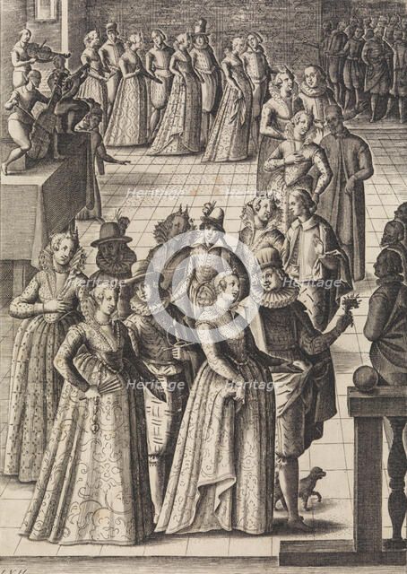 Le feste o balli..., ca. 1610. Creator: Giacomo Franco.