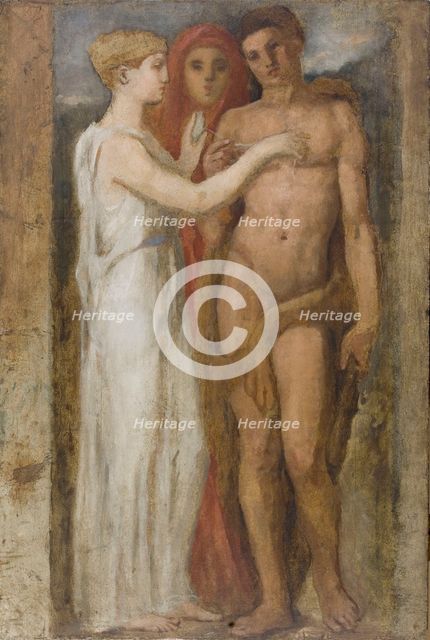 Le Fil d'Ariane, c.1889. Creator: Henry Cros.