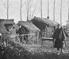 Le front pittoresque; Villages de Paillot et Terriers a flanc de coteaux 1914. Creator: Unknown