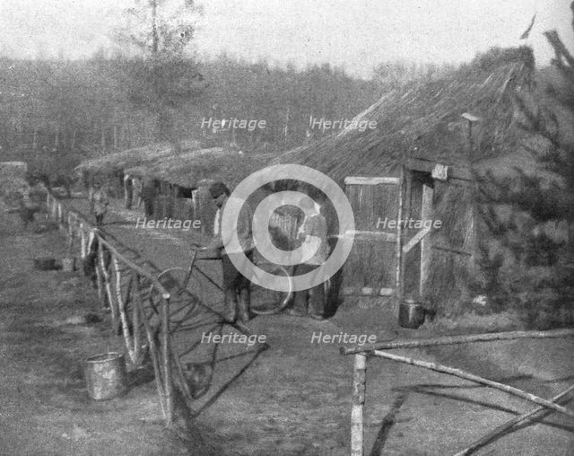 'Le front pittoresque; Villages de Paillot et Terriers a flanc de coteaux: La grande rue', 1914. Creator: Unknown.