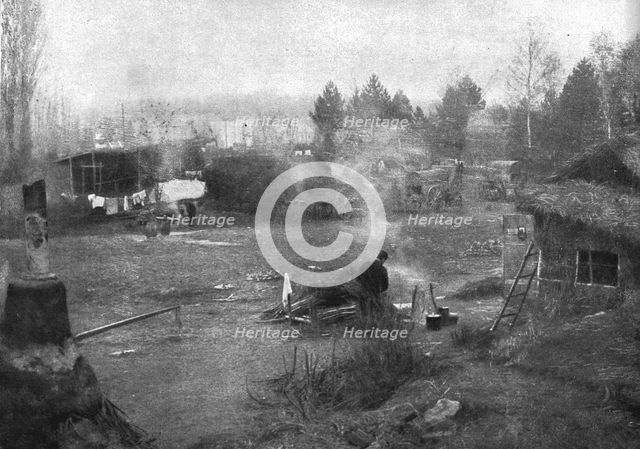 'Le front pittoresque; Villages de Paillot et Terriers a flanc de coteaux', 1914. Creator: Unknown.