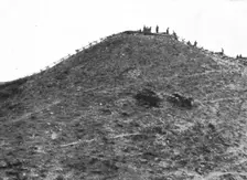 'Le front russe d'asie; Position d'artillerie au Nord d'Erzeroum 1916. Creator: Unknown