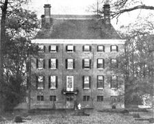 'Le Kaiser en Fuite; Une aile du chateau d'Amerongen, refuge de ex-kaiser 1918. Creator: Unknown