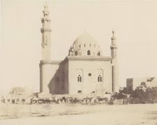 Le Kaire, Mosquée du Sultan Haçan (le Tombeau), 1851-52, printed 1853-54. Creator: Félix Teynard