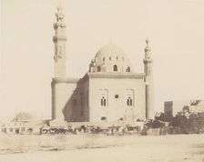 Le Kaire, Mosquée du Sultan Haçan (le Tombeau), 1851-52, printed 1853-54. Creator: Félix Teynard