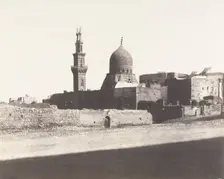 Le Kaire, Mosquée Nâcéryeh, 1851-52, printed 1853-54. Creator: Félix Teynard