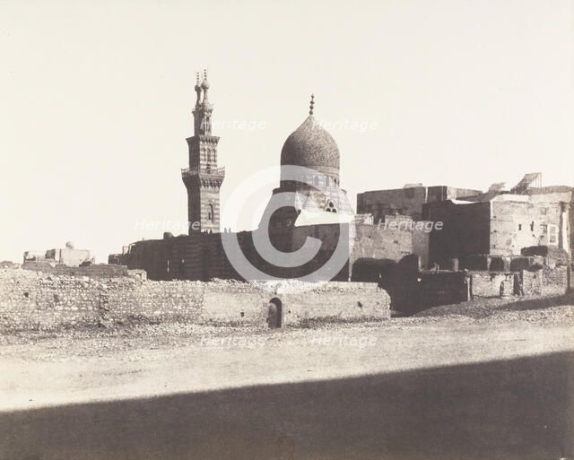 Le Kaire, Mosquée Nâcéryeh, 1851-52, printed 1853-54. Creator: Félix Teynard.