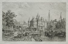 Le Haag à Amsterdam. Creator: Maxime Lalanne (French, 1827-1886)