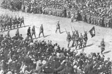 Le jour de gloire; le drapeau de la Pologne 1919. Creator: Unknown