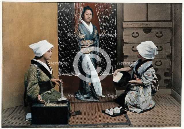 'Le jour de Recurage', (Scouring Day), c1890. Artist: Unknown