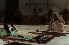 Le jour des funérailles - Scène du Maroc, 1889. Creator: Jean Joseph Benjamin Constant