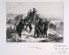Le Jour du Bataille ('The Day of the Battle'), Siege of Paris, Franco-Prussian War, 1870 (1871). Artist: Auguste Bry