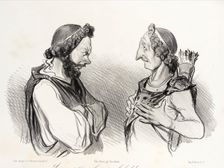 Le jour n'est pas plus pur.., 1841. Creator: Honore Daumier