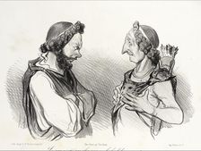 Le jour n'est pas plus pur.., 1841. Creator: Honore Daumier