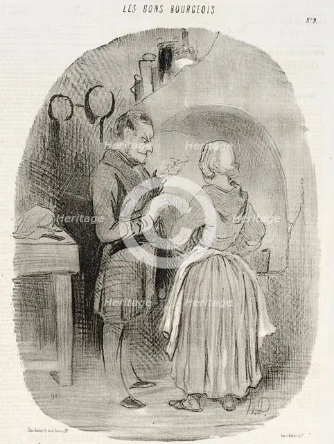 Le jaune d'oeuf n'a pas été assez battu..., 1846. Creator: Honore Daumier.