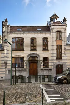 Le Jardin d'Enfants, Brussels, Belgium, (1897), c2014-2017. Artist: Alan John Ainsworth