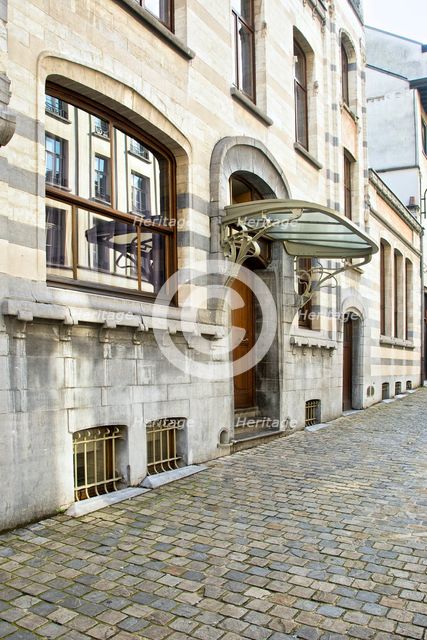 Le Jardin d'Enfants, Brussels, Belgium, (1897), c2014-2017. Artist: Alan John Ainsworth.