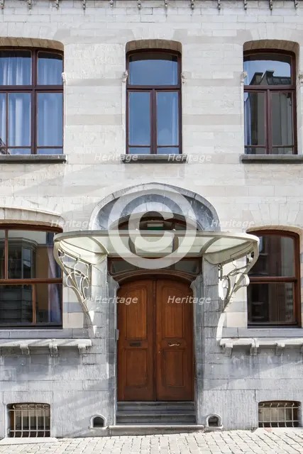 Le Jardin d'Enfants, Brussels, Belgium, (1897), c2014-2017. Artist: Alan John Ainsworth.