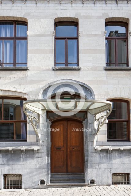 Le Jardin d'Enfants, Brussels, Belgium, (1897), c2014-2017. Artist: Alan John Ainsworth.
