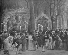 Le Jardin Du Bal Bullier 1900