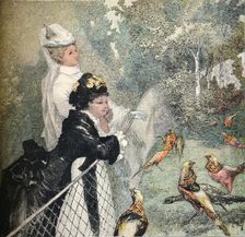 Le Jardin D'Acclimatation c1895. Artist: Felix Bracquemond