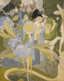 Le Jardin d'Armide (The Garden of Armida), 1897. Creator: Feure, Georges de (1868-1928)
