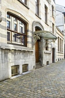 Le Jardin d'Enfants, Brussels, Belgium, (1897), c2014-2017. Artist: Alan John Ainsworth