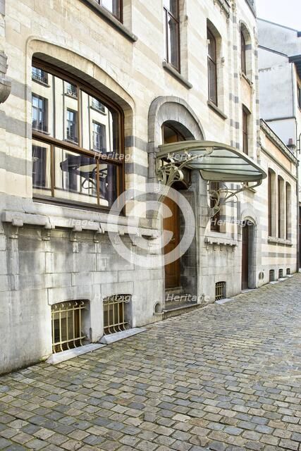 Le Jardin d'Enfants, Brussels, Belgium, (1897), c2014-2017. Artist: Alan John Ainsworth.