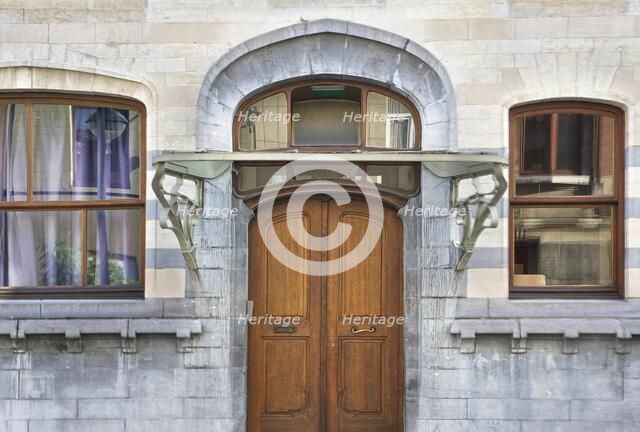 Le Jardin d'Enfants, Brussels, Belgium, (1897), c2014-2017. Artist: Alan John Ainsworth.