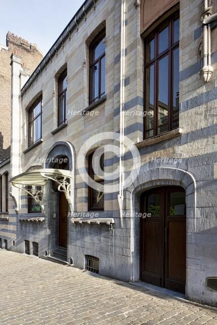 Le Jardin d'Enfants, Brussels, Belgium, (1897), c2014-2017. Artist: Alan John Ainsworth.