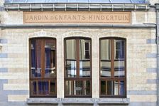 Le Jardin d'Enfants, Brussels, Belgium, (1897), c2014-2017. Artist: Alan John Ainsworth