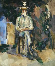Le Jardinier Vallier, ca 1904-1906. Creator: Cézanne, Paul (1839-1906)