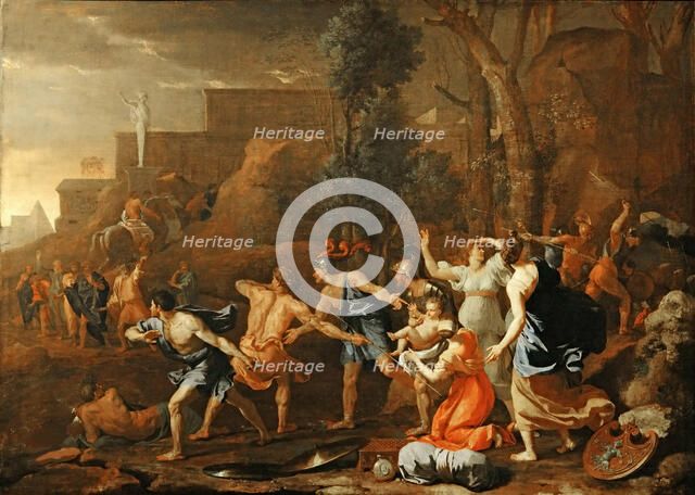 Le jeune Pyrrhus sauvé (The saving of the young Pyrrhos), 1634. Creator: Poussin, Nicolas (1594-1665).