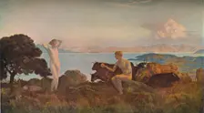 Le Jugement de Paris c1909. Artist: Emile-Rene Menard