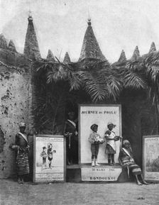 Le Loyalisme Musulman; A bondoukou: La "Journee du Poilu" a Bondoukou (Cote d'Ivoire)..., 1916. Creator: Unknown