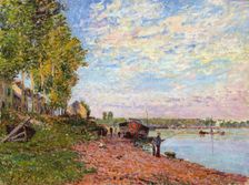 Le Loing à Saint-Mammès, 1883. Creator: Sisley, Alfred (1839-1899)