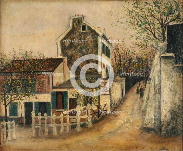 Le Lapin Agile, 1910. Creator: Maurice Utrillo.