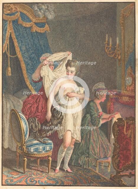 Le Lever. Creator: Nicolas-Francois Regnault.