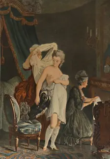 Le Lever (Getting up), c1770-1810, (1913). Artist: Nicolas-Francois Regnault