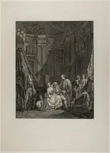 Le Lever de la Mariée, 1781. Creator: Philippe Triere