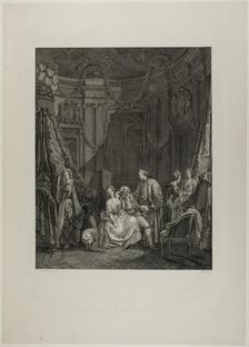 Le Lever de la Mariée, 1781. Creator: Philippe Triere