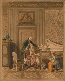 Le Lecon de Clavecin Creator: Massard