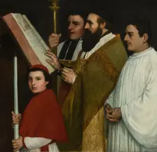 Le lutrin, 1865. Creator: Alphonse Legros