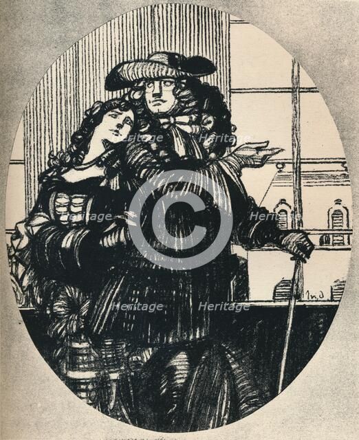 'Le Lutrin, Chant II (Boileau)', c1920, (1923). Artist: Maxime Dethomas.